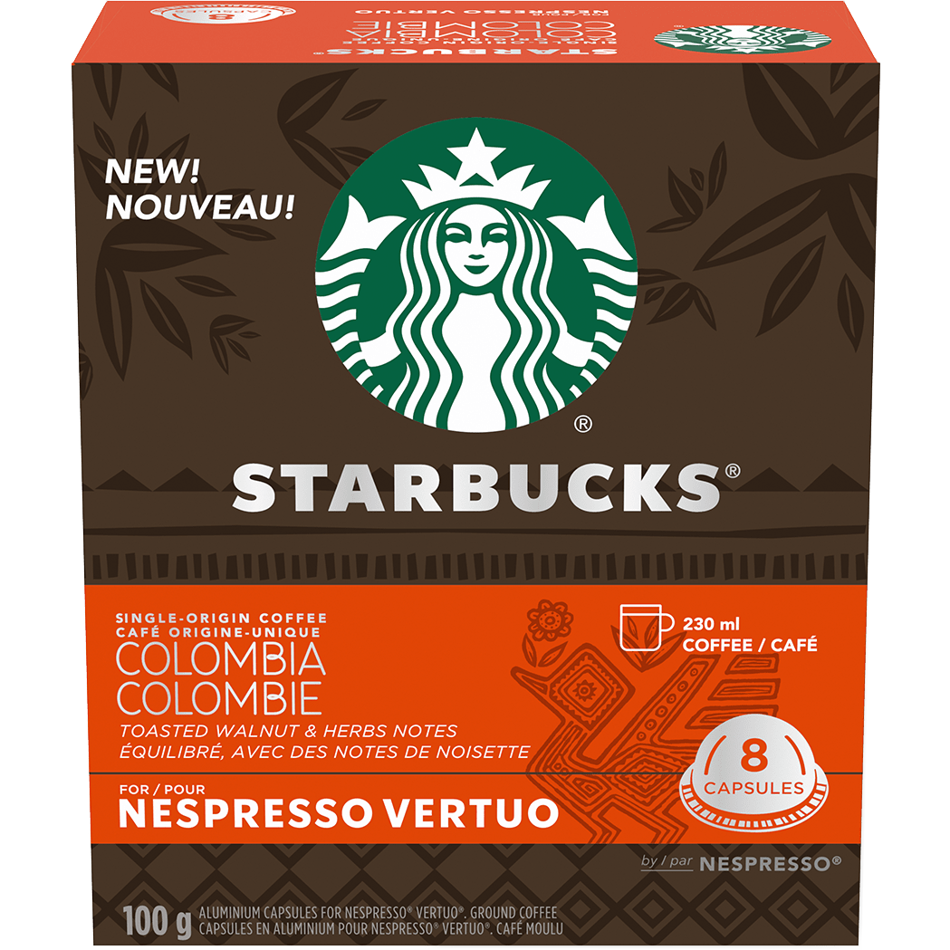 Starbucks® Colombia for Nespresso® Vertuo (8 Pack)