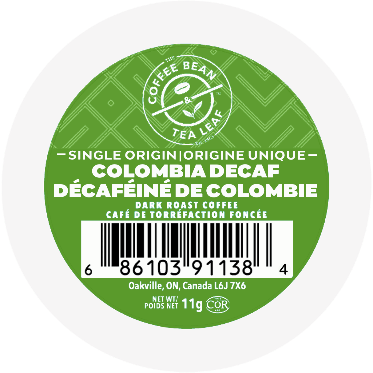 The Coffee Bean & Tea Leaf™ Colombia Decaf (24 Pack)