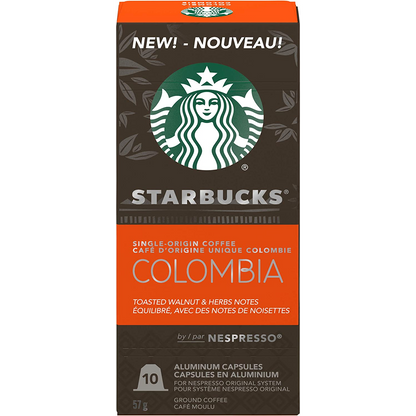 Starbucks® Nespresso® Original System Colombia (10 Pack)