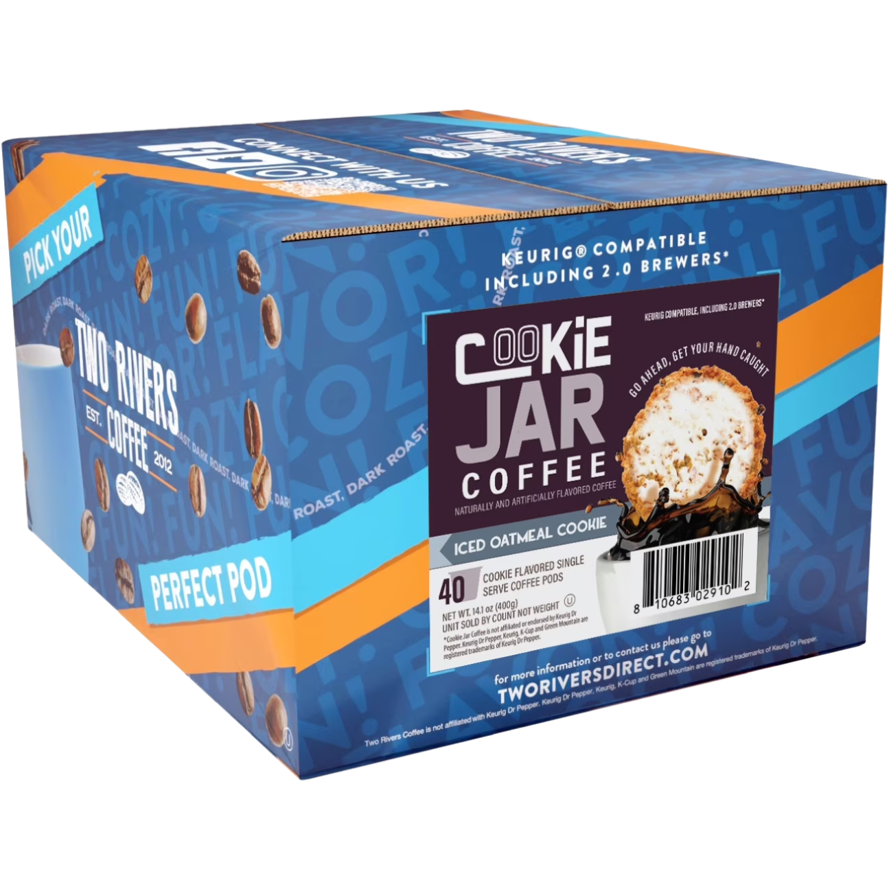 Cookie Jar Iced Oatmeal Cookie 40ct