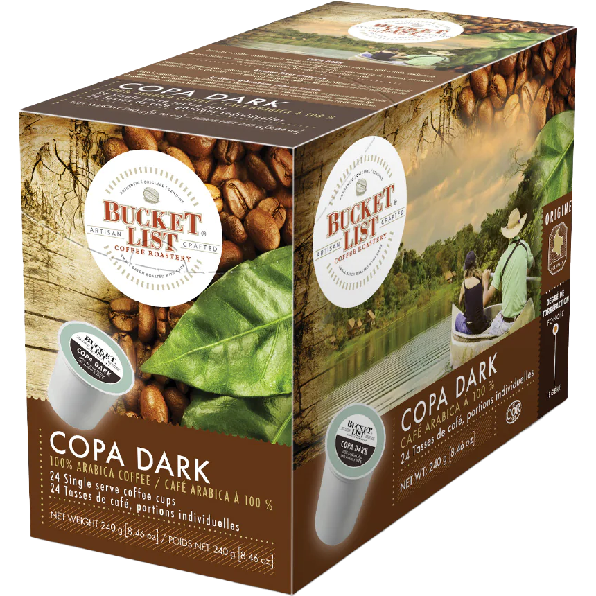 Bucket List Coffee Roastery® Copa Dark (24 Pack)