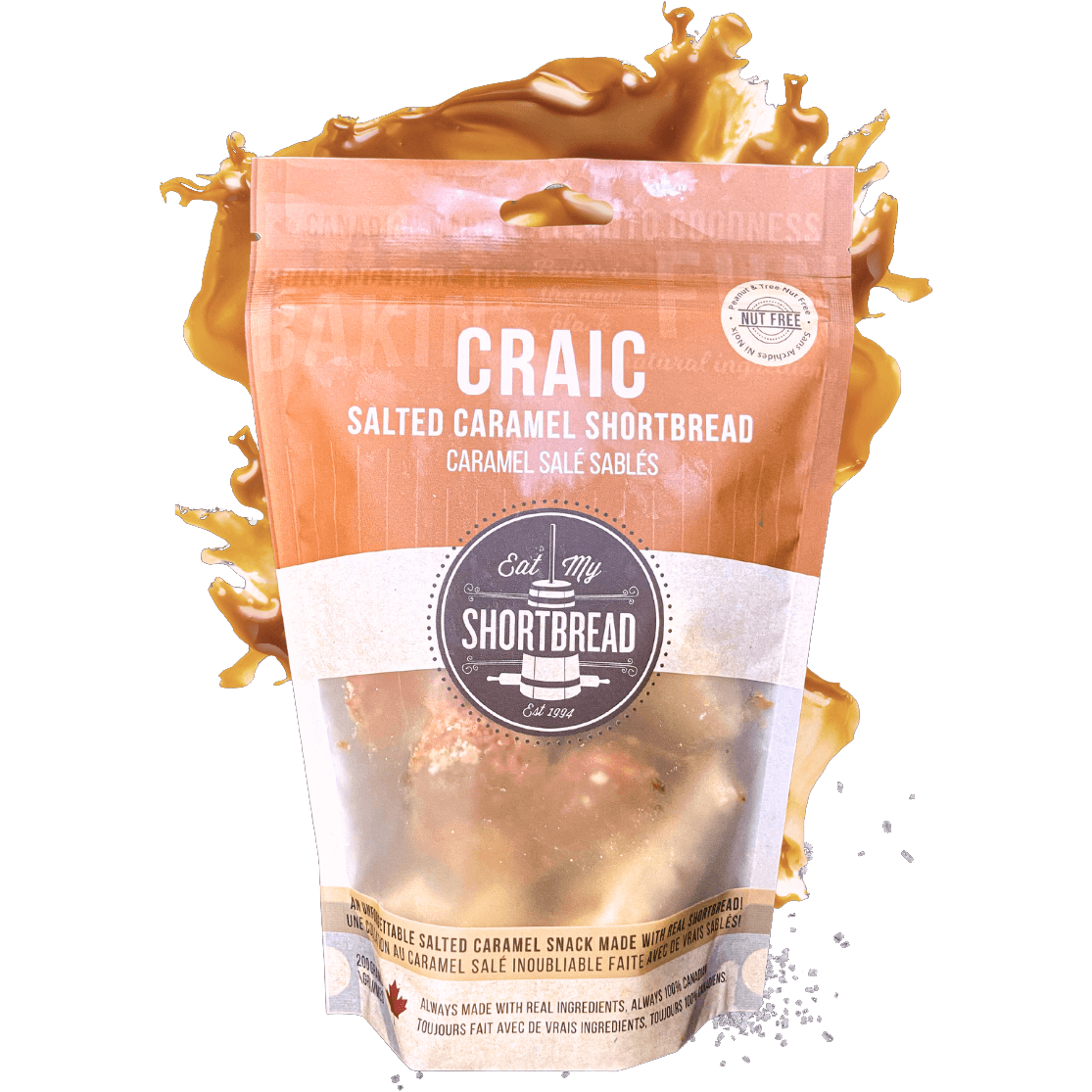 CRAIC The Salted Caramel Shortbread Snack