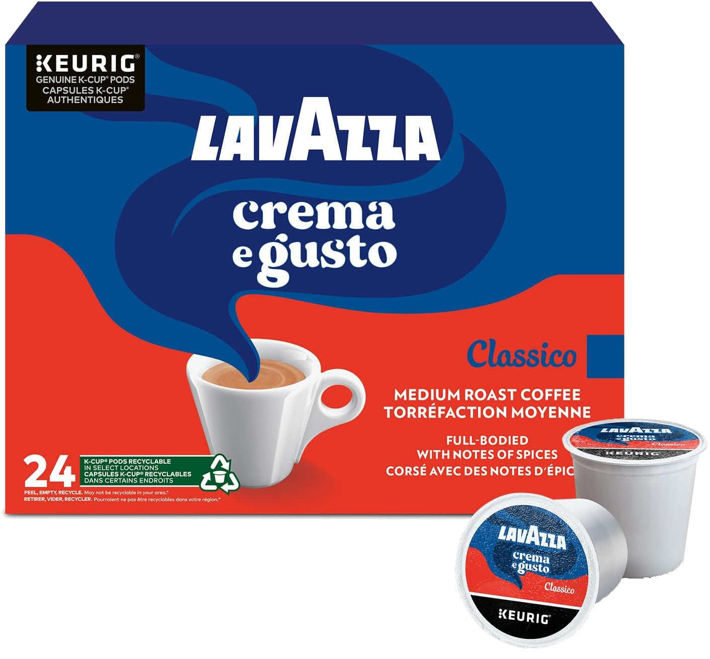 Lavazza Crema e Gusto Classico (24 Pack)