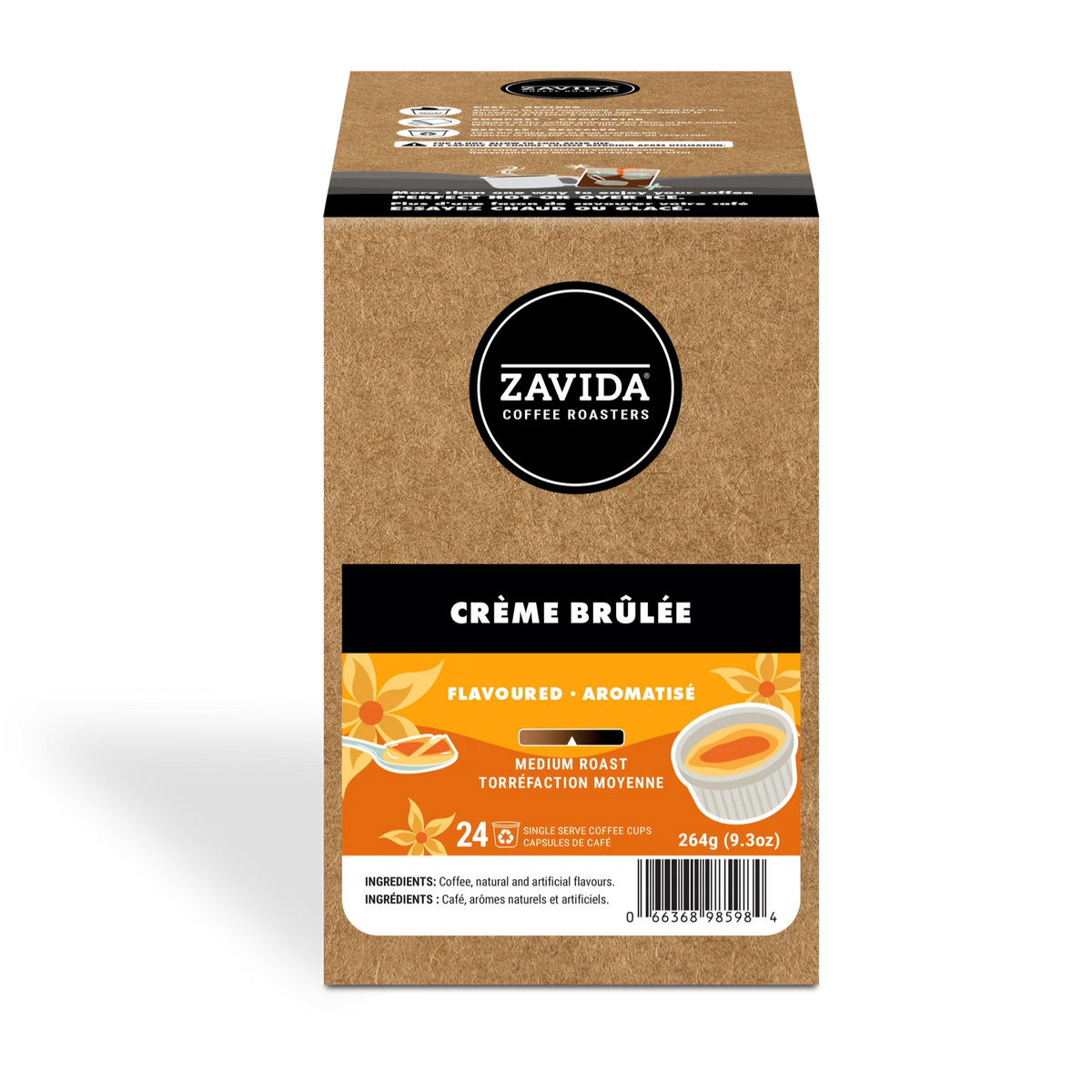 Zavida® Crème Brûlée (24 Pack)
