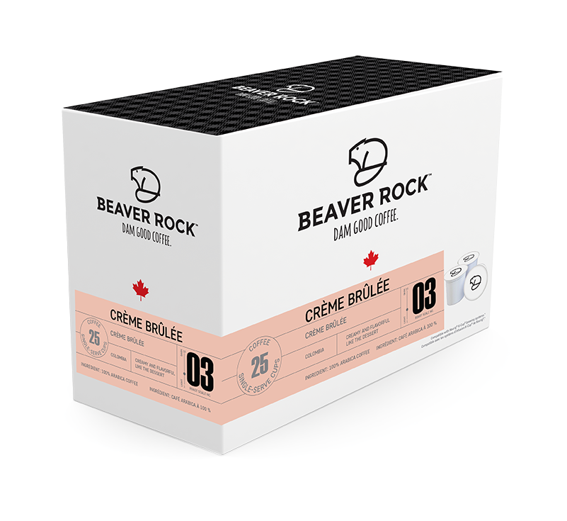 Beaver Rock™ Crème Brûlée (25 Pack)