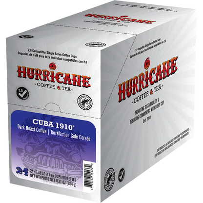 Hurricane Coffee Cuba 1910® (24 Pack)