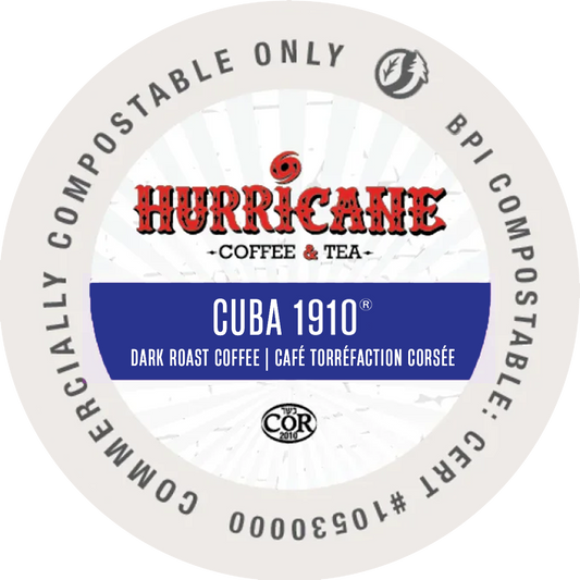Hurricane Coffee Cuba 1910® (24 Pack)
