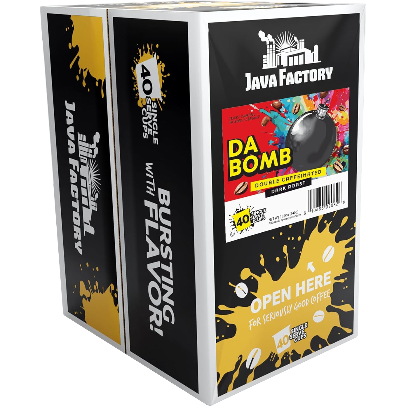 Java Factory Roasters Da Bomb (40 Pack)