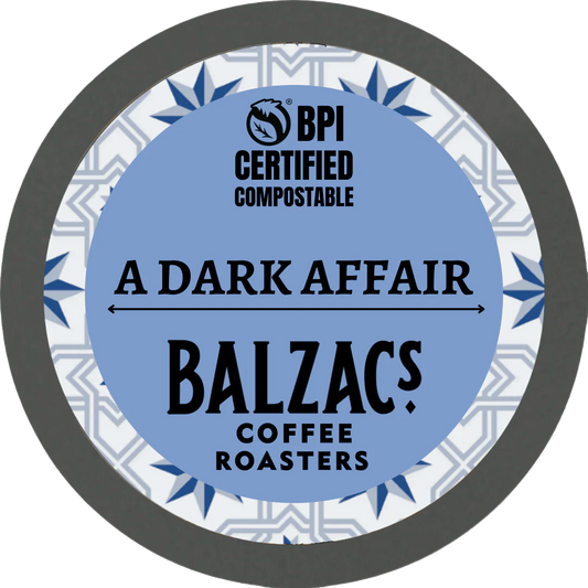 Balzac's Dark Affair Compostable K-Cup (18 Pack)