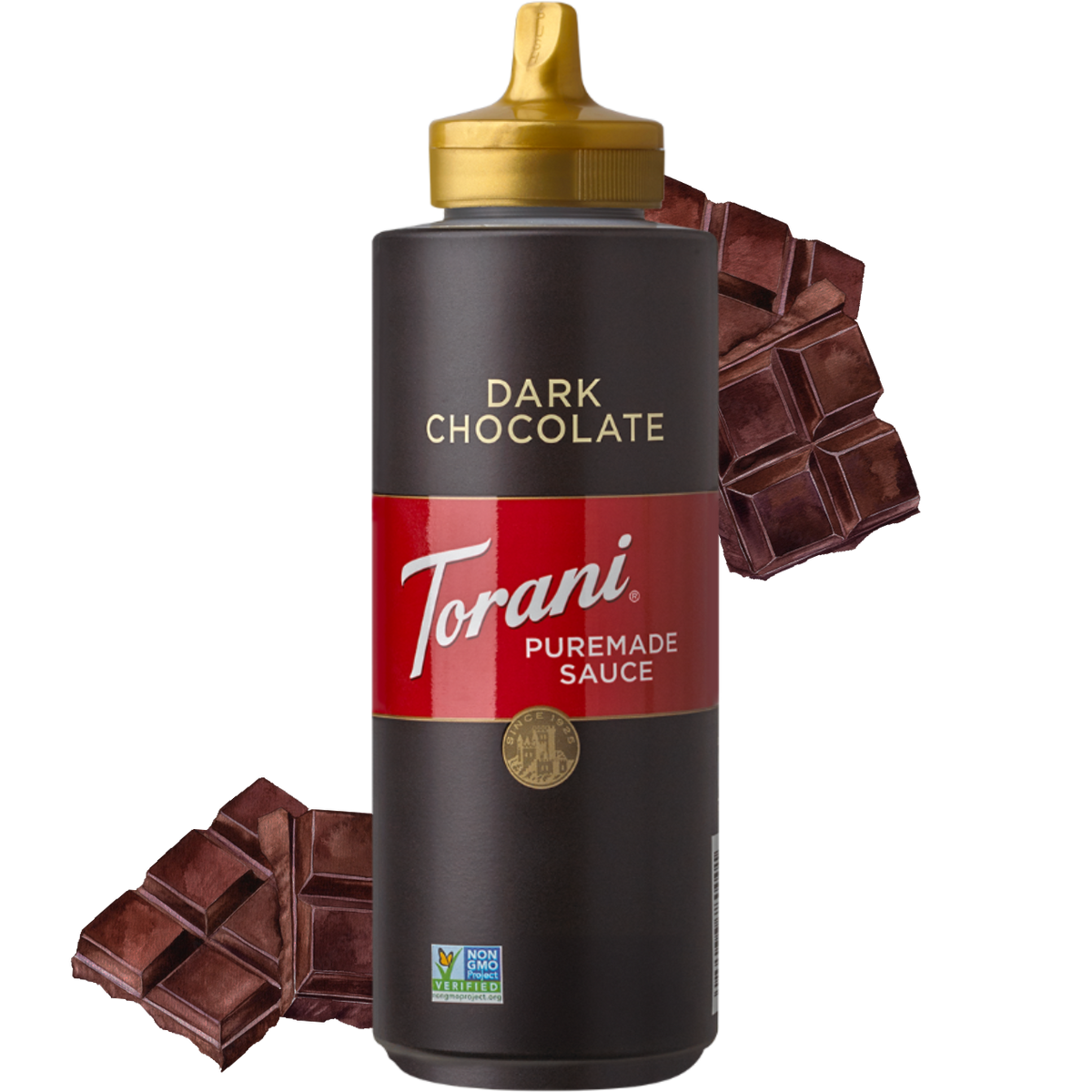 Torani® Puremade Dark Chocolate Sauce (16.5oz/468g)