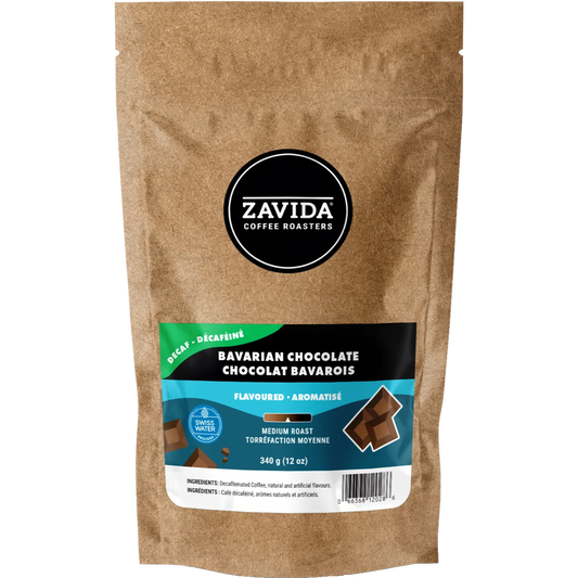Zavida® Whole Bean Decaf Bavarian Chocolate (12oz/340g)