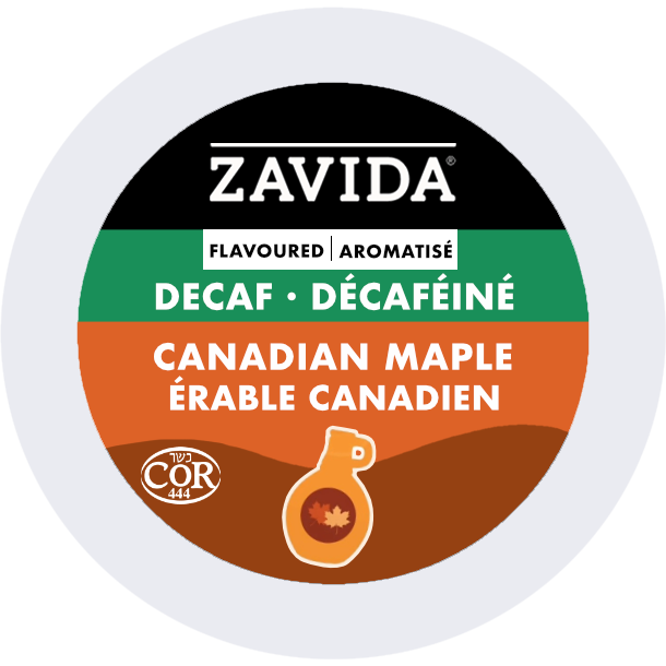 Zavida® Decaf Canadian Maple (22 Pack)