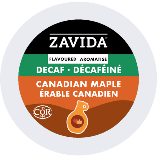 Zavida® Decaf Canadian Maple (22 Pack)