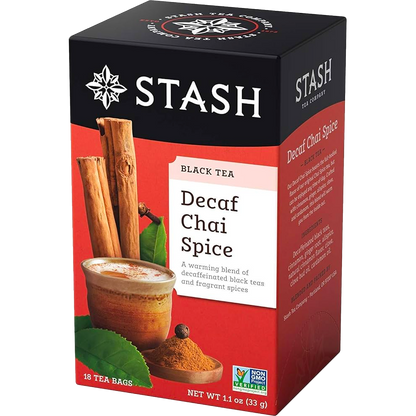 Stash Decaf Chai Spice Black Tea (18 Pack)