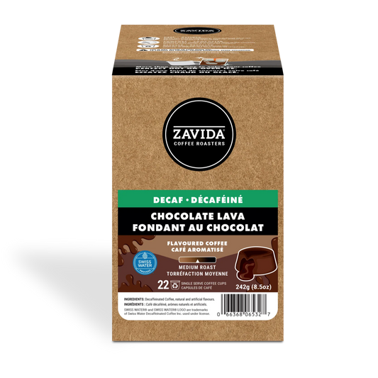 Zavida® Decaf Chocolate Lava (22 Pack)