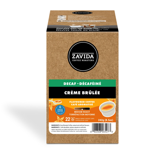 Zavida® Decaf Crème Brûlée (22 Pack)