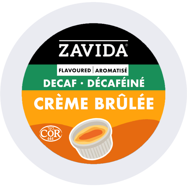 Zavida® Decaf Crème Brûlée (22 Pack)