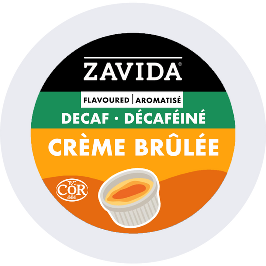 Zavida® Decaf Crème Brûlée (22 Pack)
