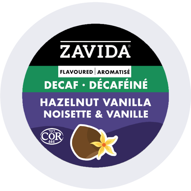 Zavida® Decaf Hazelnut Vanilla (22 Pack)
