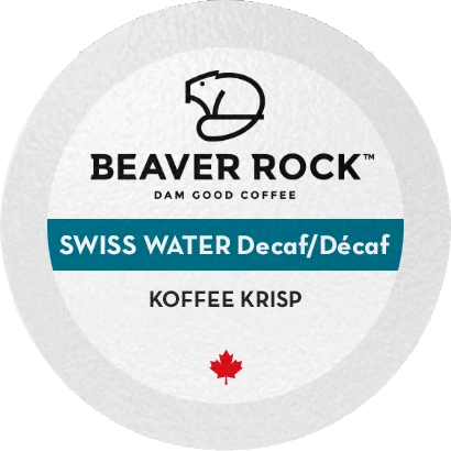 Beaver Rock™ Swiss Water® Decaf Koffee Krisp (25 Pack)
