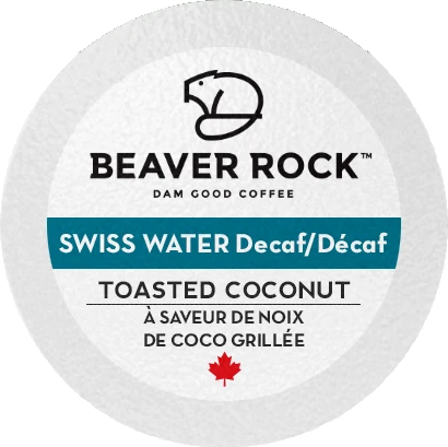 Beaver Rock™ Swiss Water® Decaf Toasted Coconut (25 Pack)