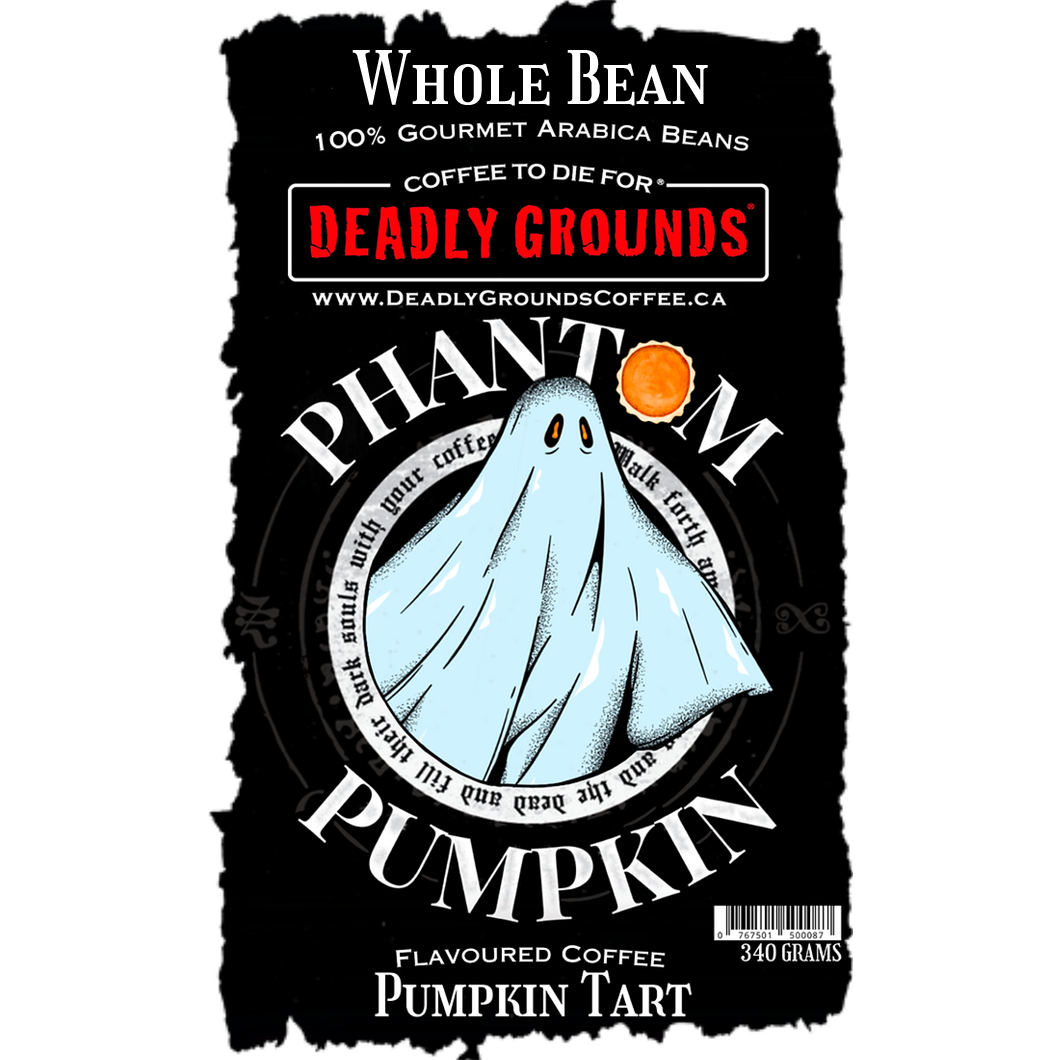 Deadly Grounds Phantom Pumpkin Beans (12oz/340g)