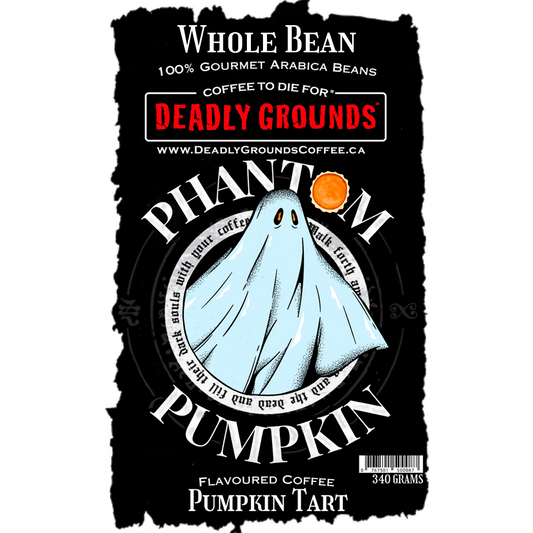 Deadly Grounds Phantom Pumpkin Beans (12oz/340g)