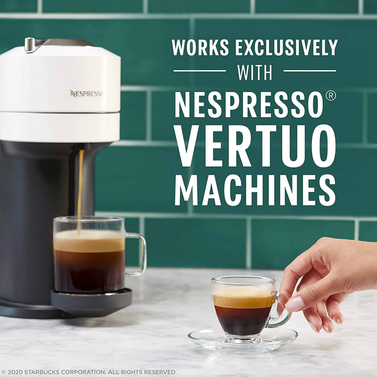 Starbucks® Veranda Blend® for Nespresso® Vertuo (8 Pack)