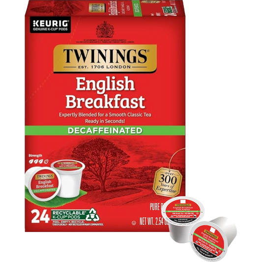 Twinings® English Breakfast Decaf (24 Pack)