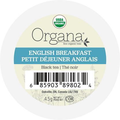 Organa English Breakfast Tea K-Cup (24 Pack)