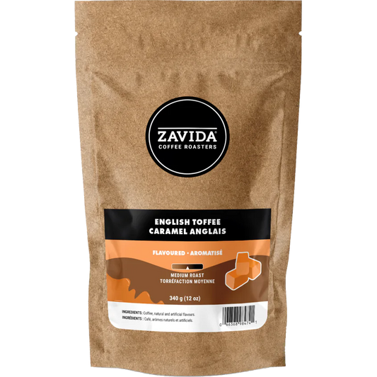 Zavida® Whole Bean English Toffee (12oz/340g)