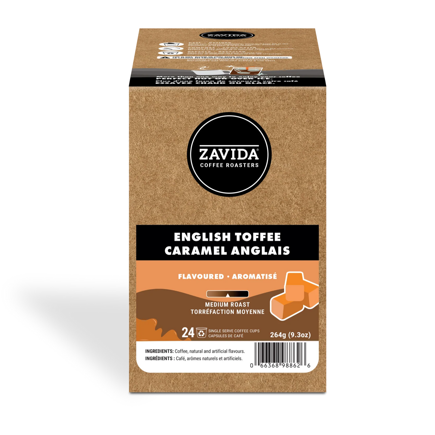 Zavida® English Toffee (24 Pack)