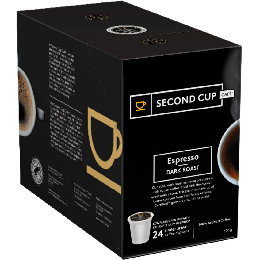Second Cup Coffee Co.™ Espresso Roast (24 Pack)