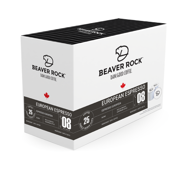 Beaver Rock™ European Espresso (25 Pack)