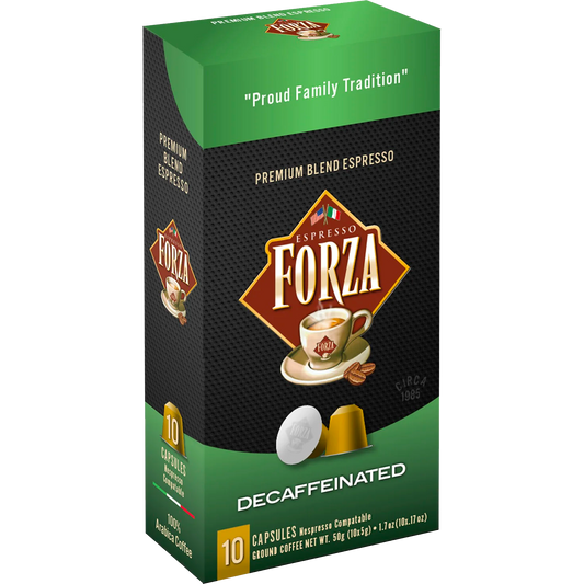 Forza Decaffeinated Espresso Nespresso® Compatible (10 Pack)