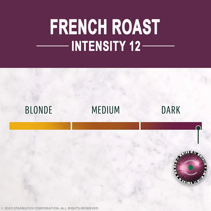 Starbucks® French Roast for Nespresso® Vertuo (8 Pack)