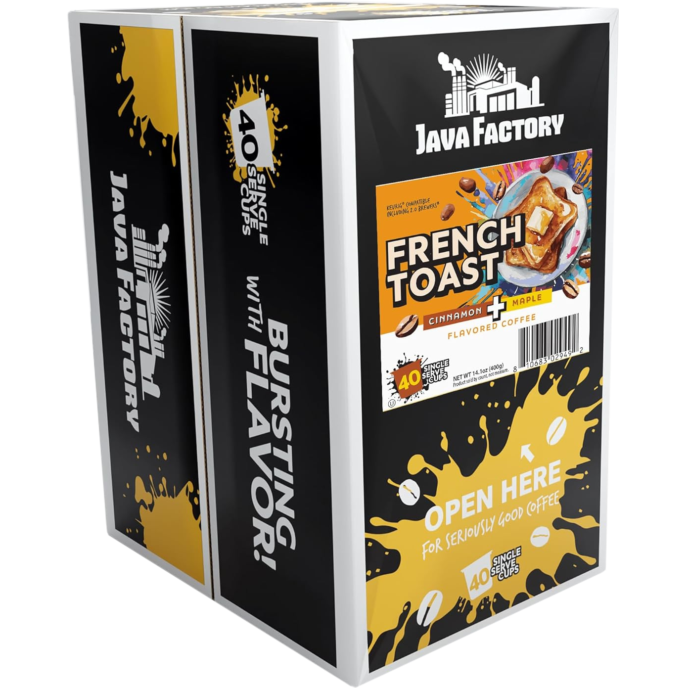 Java Factory Roasters French Toast (40 Pack)