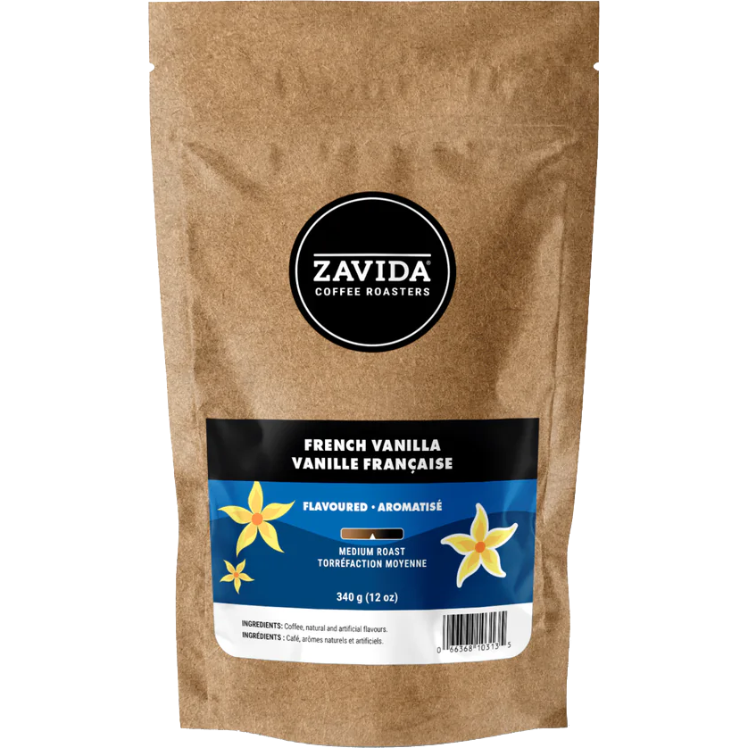 Zavida® Whole Bean French Vanilla (12oz/340g)