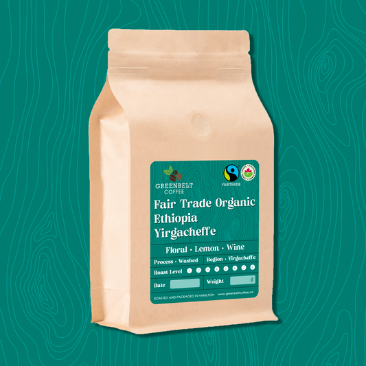 Fair Trade Organic Ethiopia Yirgacheffe Beans
