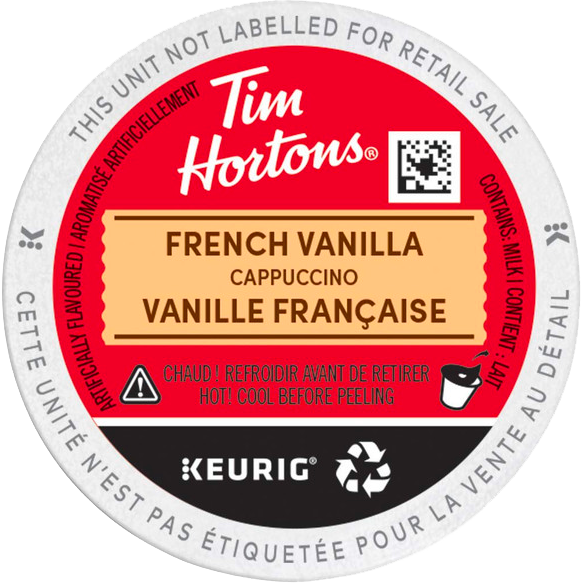 Tim Hortons® French Vanilla Cappuccino (24 Pack)