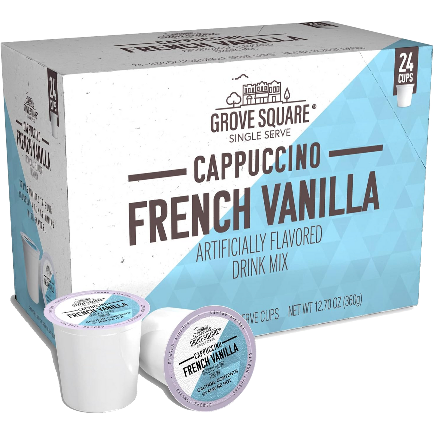 Grove Square® French Vanilla Cappuccino (24 Pack)