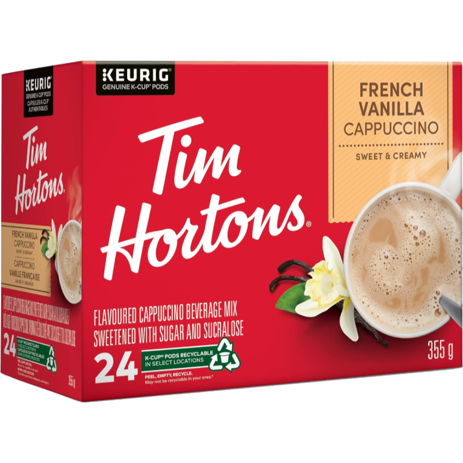 Tim Hortons® French Vanilla Cappuccino (24 Pack)