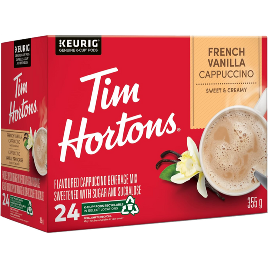 Tim Hortons® French Vanilla Cappuccino (24 Pack)