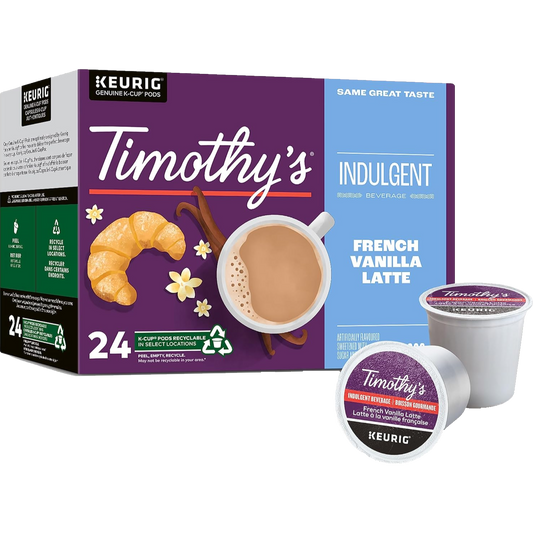 Timothy's® French Vanilla Latte (24 Pack)