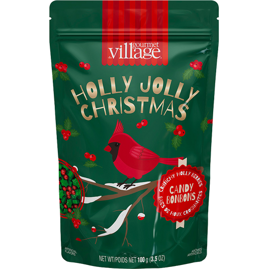 Gourmet du Village Holly Berry Cardinal Candy 100g (3.5 oz)