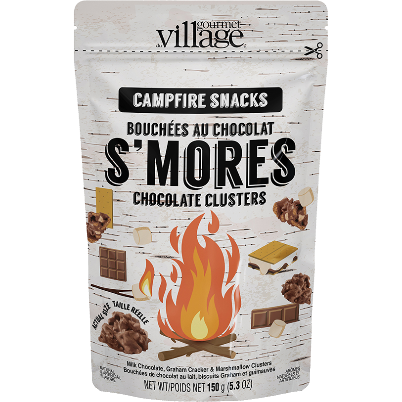 Gourmet du Village S'mores Chocolate Clusters 150g (5.3 oz)