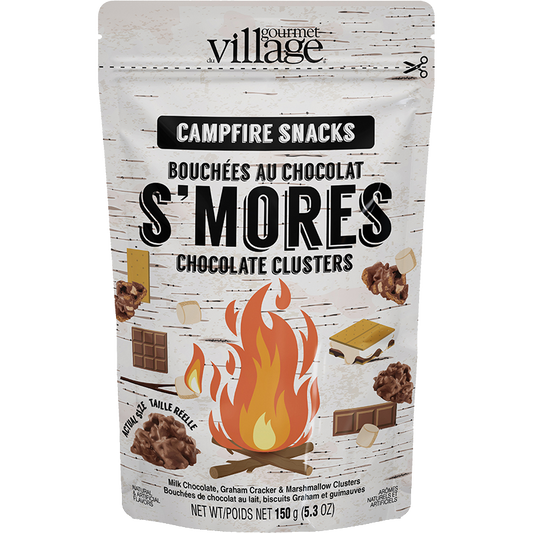 Gourmet du Village S'mores Chocolate Clusters 150g (5.3 oz)