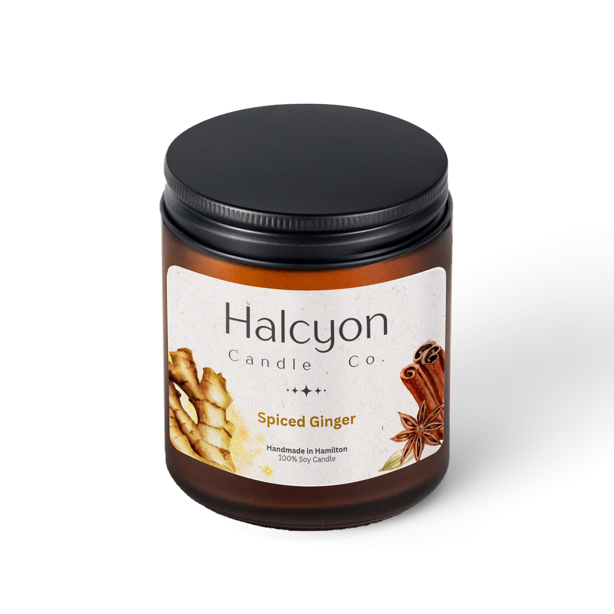 Halcyon Candle Co. Spiced Ginger Candle