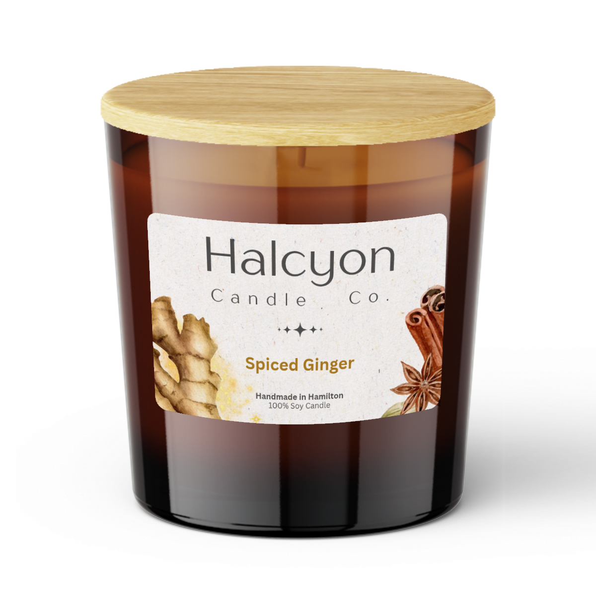 Halcyon Candle Co. Spiced Ginger Candle