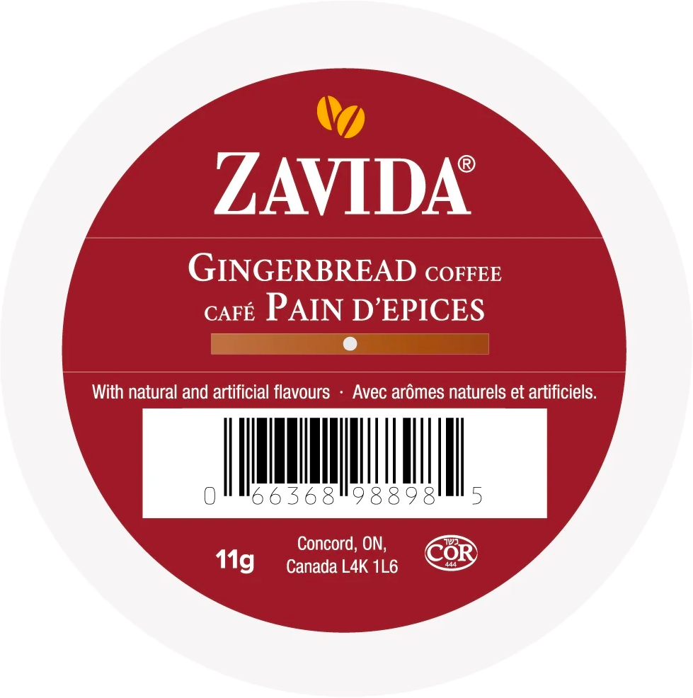 Zavida® Gingerbread (24 Pack)